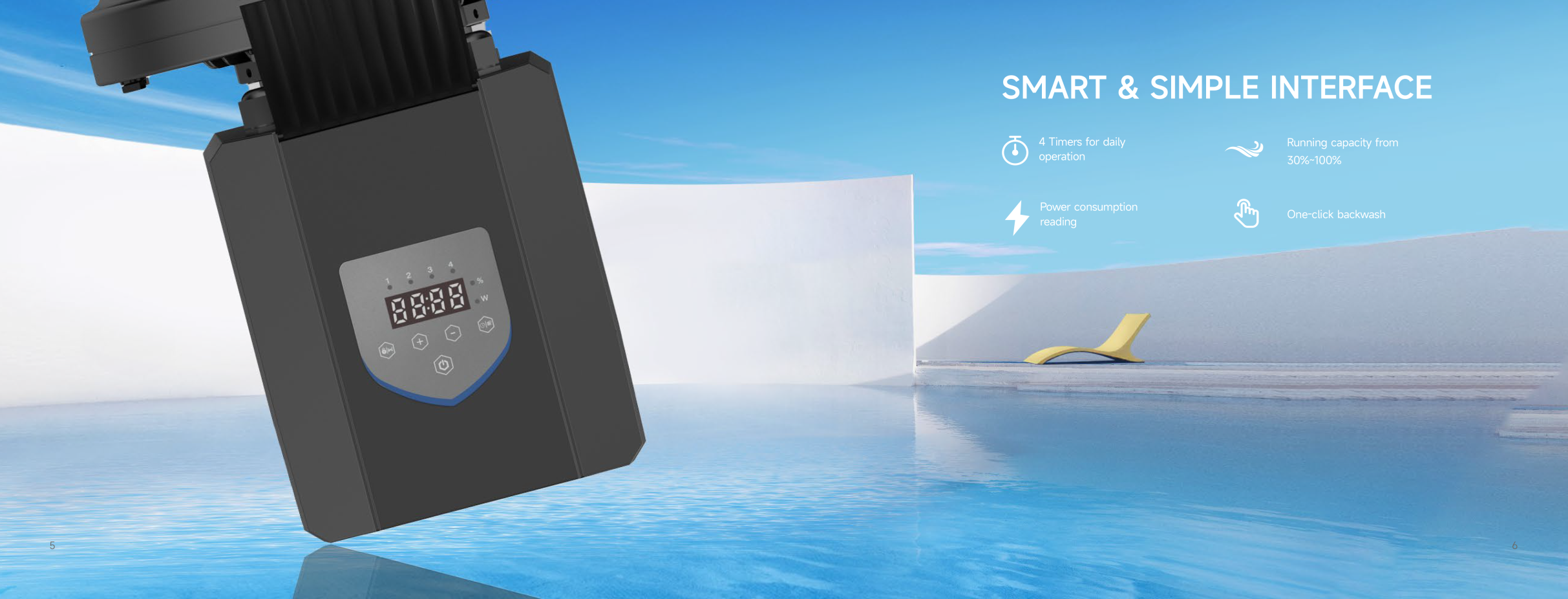 energy saving pump interface