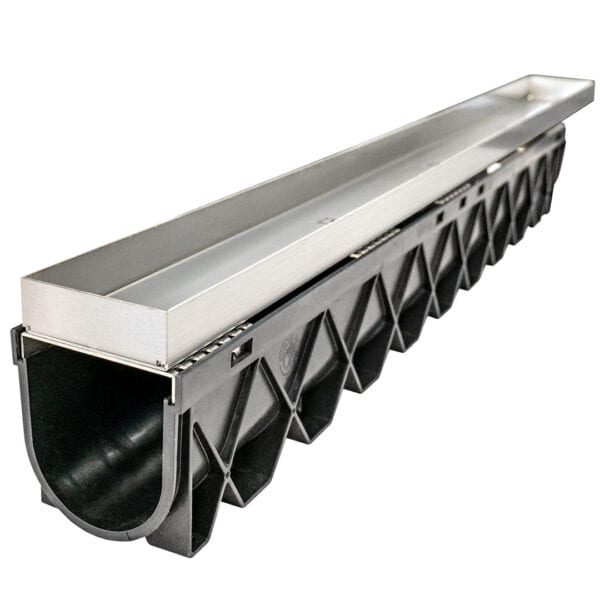 HIDE linear drain cover hardware components