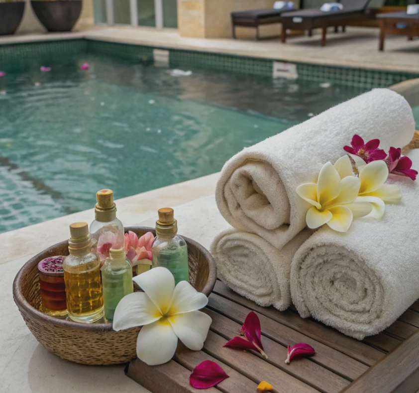 Chlorine Free Spa Natural Ingredients